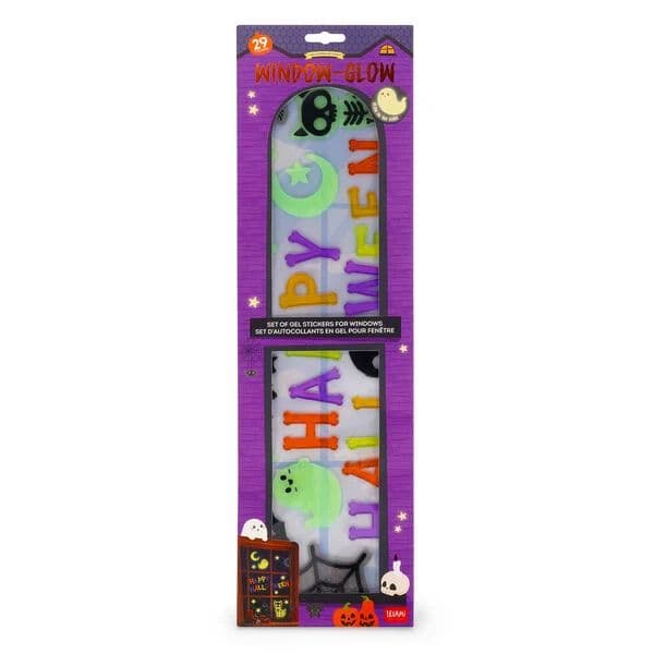 Set d'autocollants en gel pour fenêtre - Windo-Glow