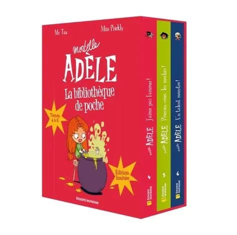 Mortelle Adèle - La bibliothèque de poche - Tome 4 à 6