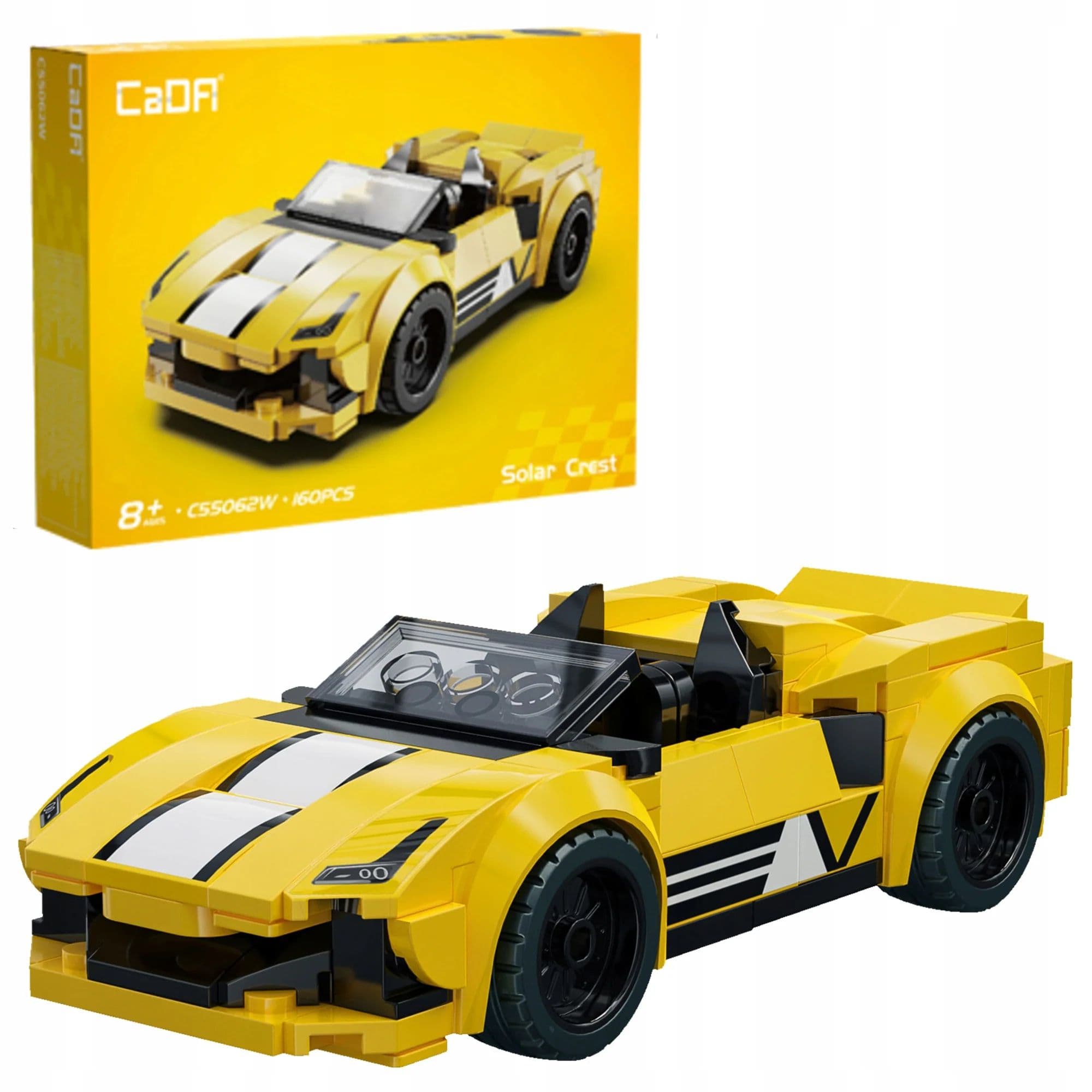 Set de construction CaDA - Voiture Solar Crest - 160pcs