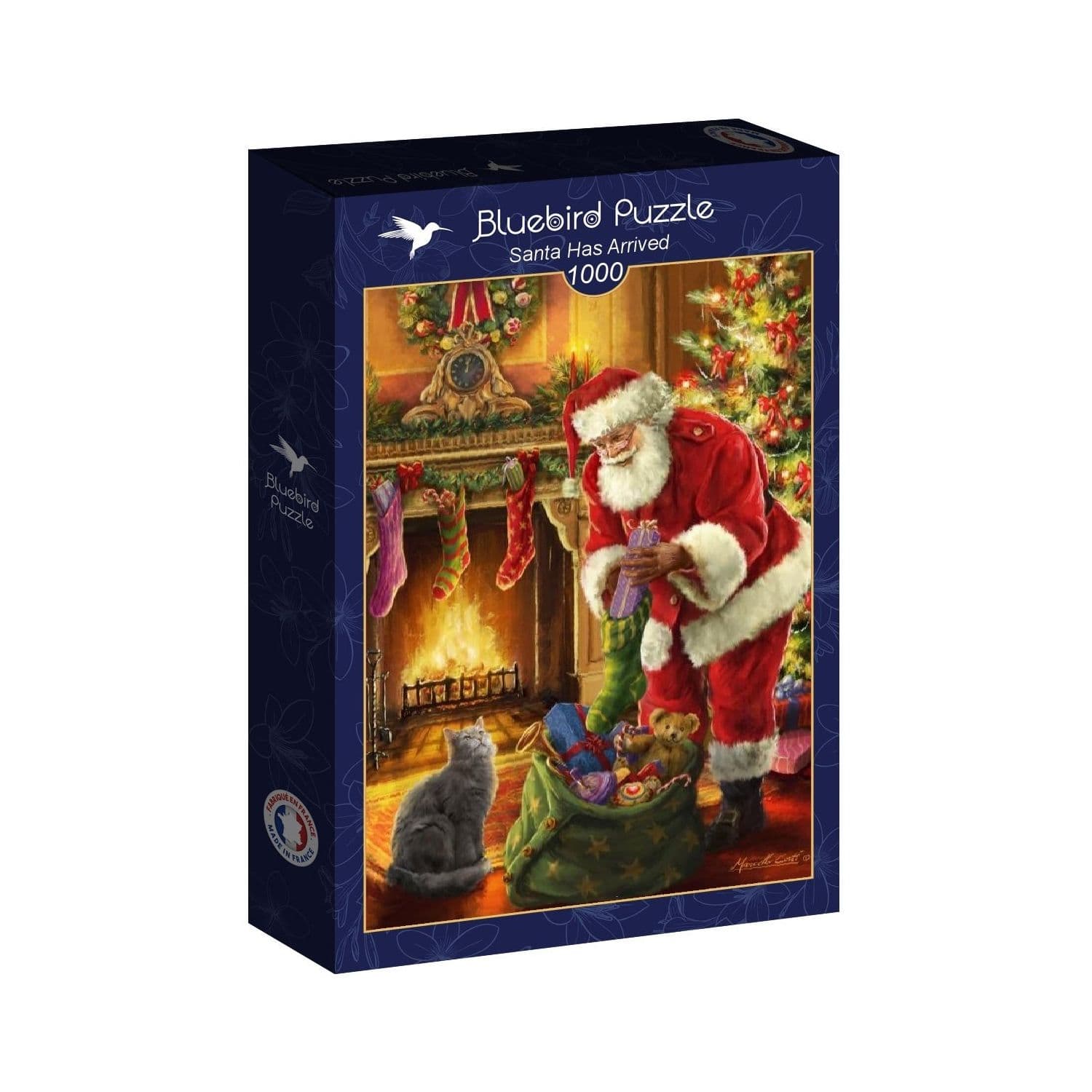 Puzzle Bluebird - 1000pces - Santa has arrived